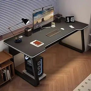 Gaming Desk Computer Writing Table Student Art Modern Simple Style PC Wood Suitable Portable Desk for Home