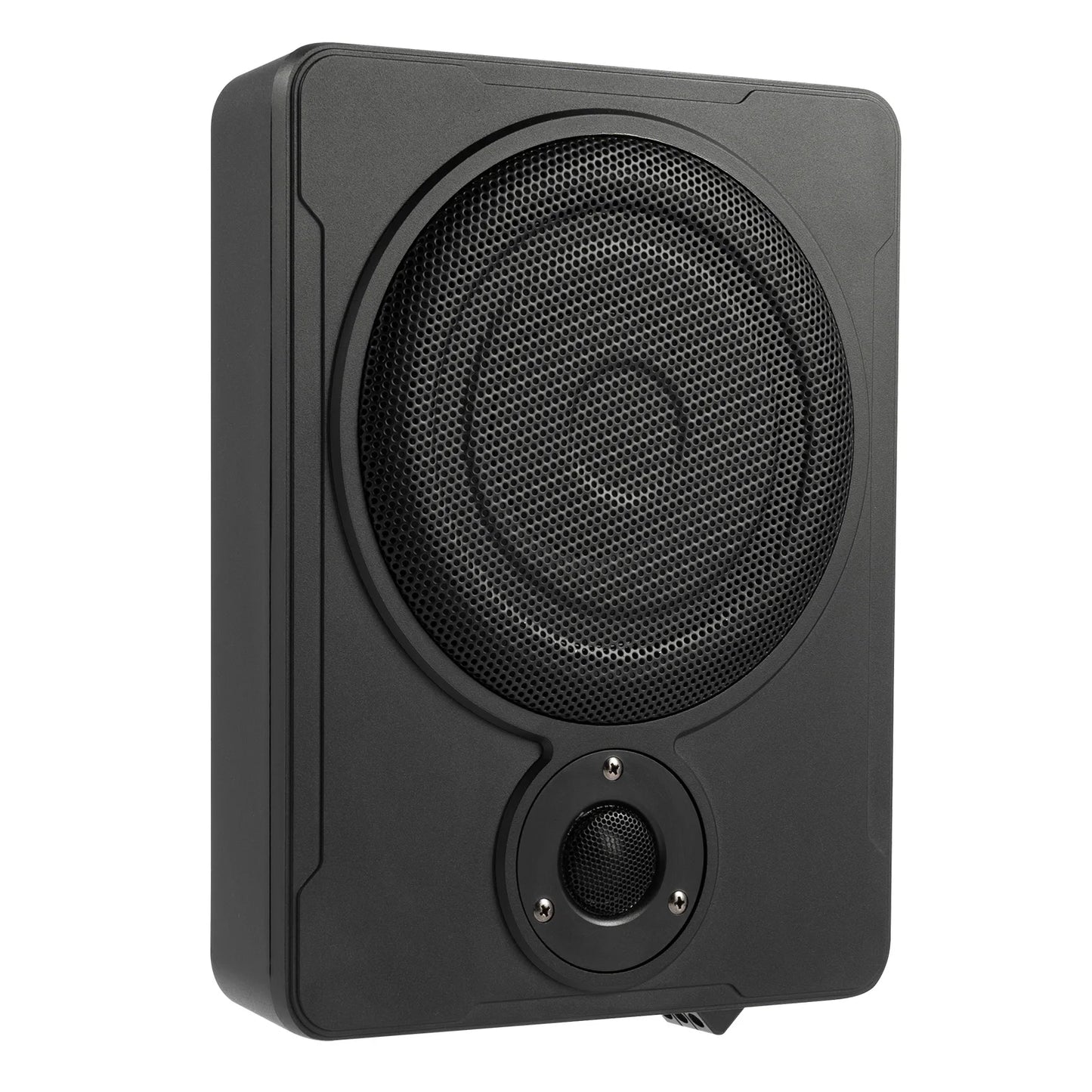 8 Inch 200W Car Under-Seat Active Subwoofer Power Amplifier Bass Box Car Ultra Slim Subwoofer Car Stereo Audio Speaker 30-100Hz