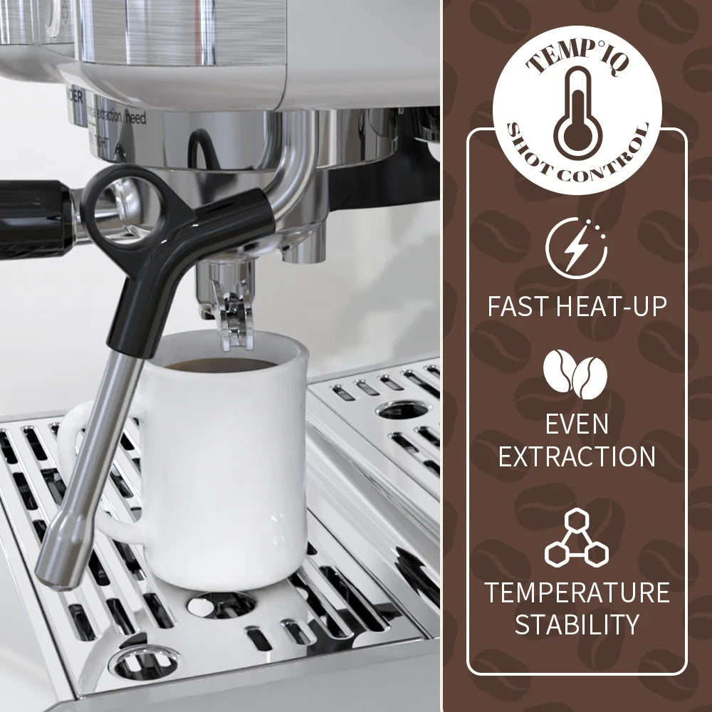 SEJOY CM7000 Espresso Machine with Built-in Grinder Fully Automatic Coffee Maker 20 Bar Professional  Milk Frother