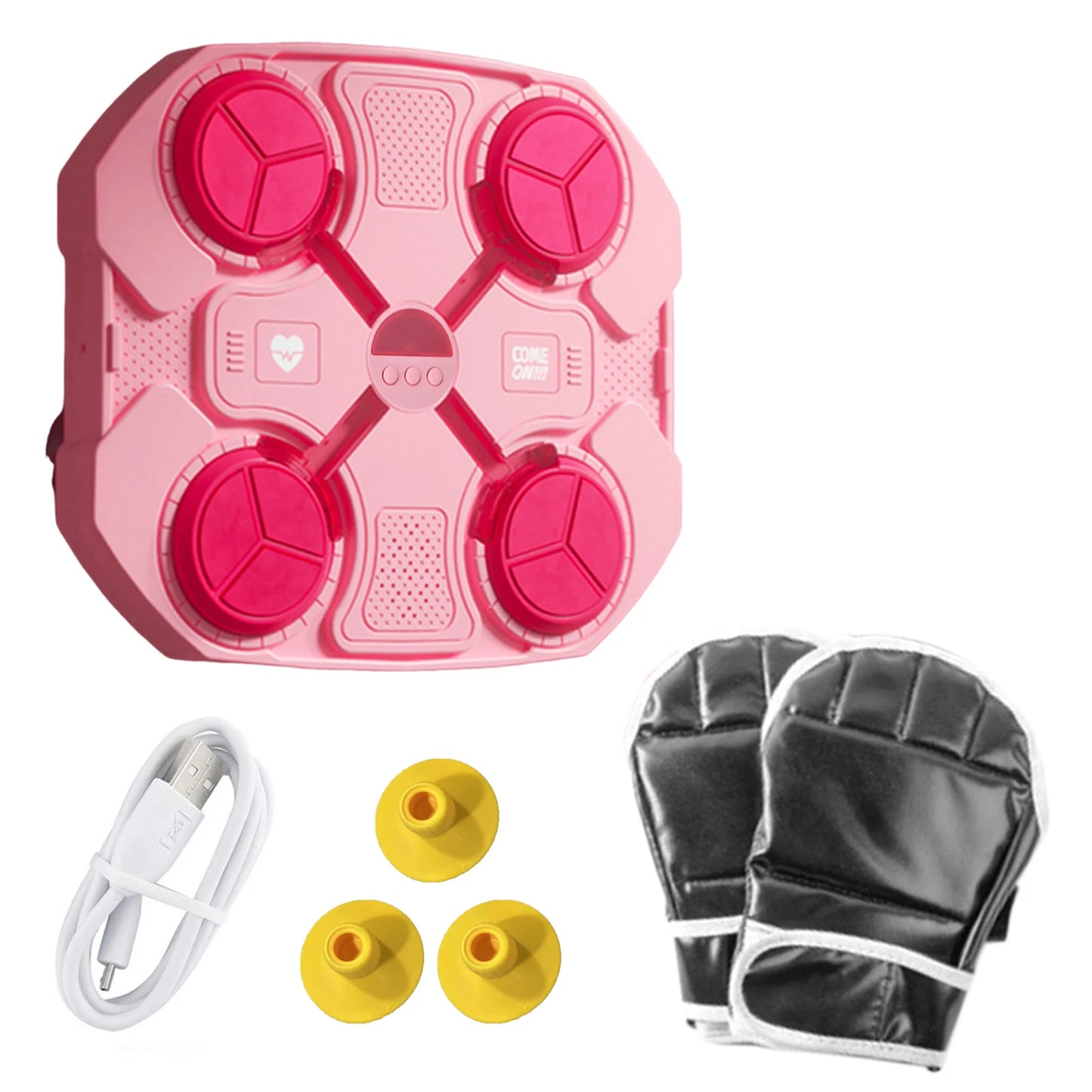 Stress Relief Toy Children Music Boxing Machine Smart Bluetooth-Compatible Boxing Pads Workout Wall Target Punching Training Equ