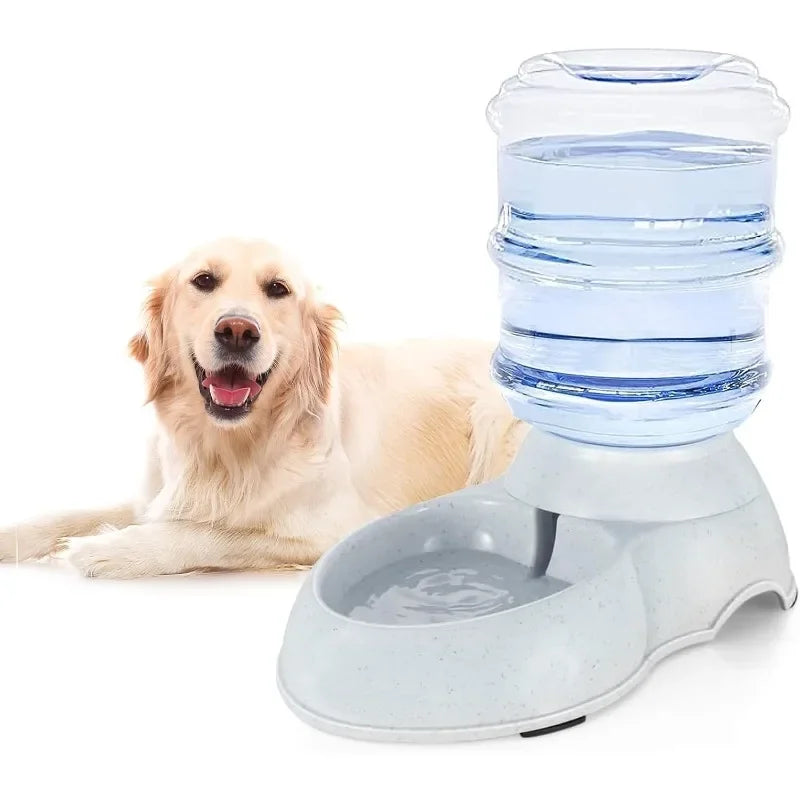 Pet Water Dispenser Station for Large Dogs and Cats 3 Gallon Gravity Automatic Feeder Water Fountain
