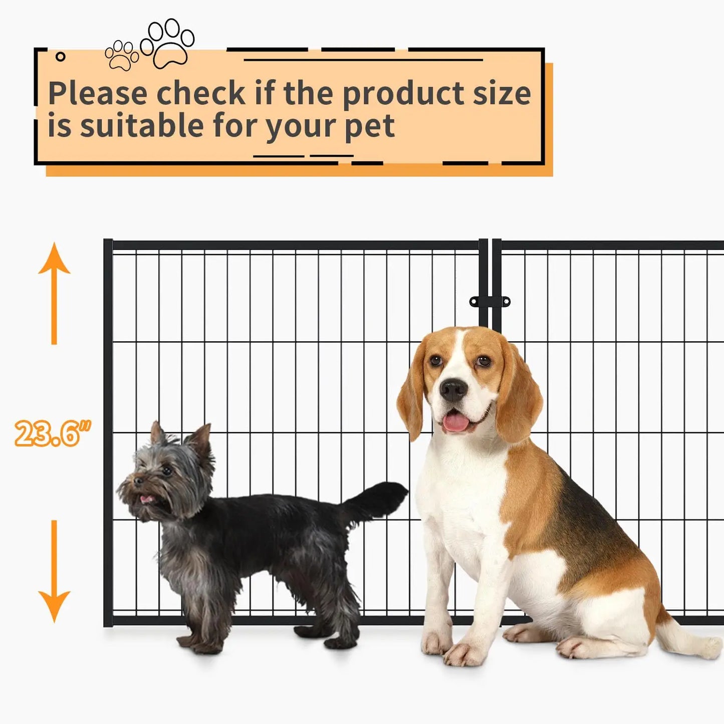 Dog Crate Double Door Cage,Kennel with Wheels Extra Large Crate Indoor for Large Dog with Removable Tray,Pet Playpen YardOutdoor