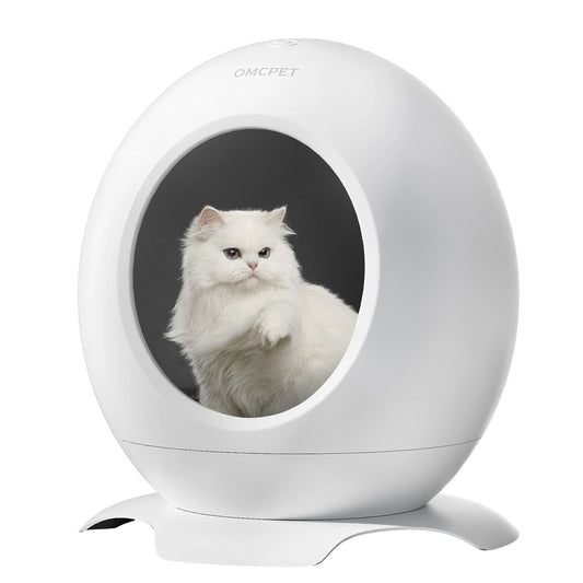 REDSASA Smart Cooling and Heated Cat House Cat Bed, Adjustable Temperature with Music and Lights, for Hot Summers & Cold Winters
