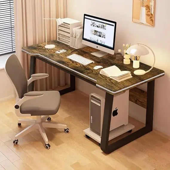 Gaming Desk Computer Writing Table Student Art Modern Simple Style PC Wood Suitable Portable Desk for Home