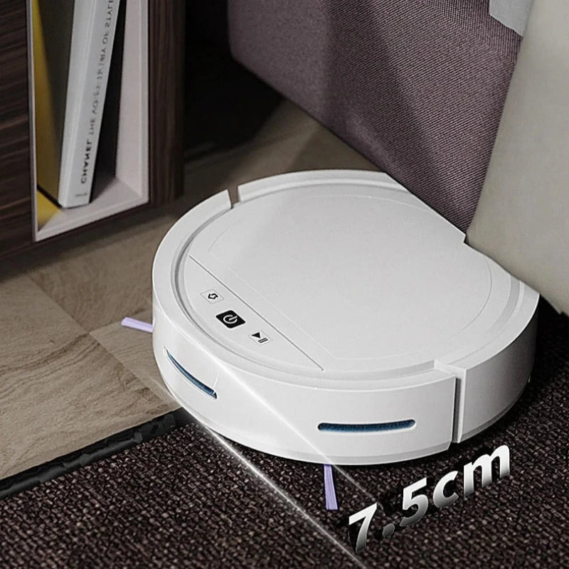 Smart Robot Vacuum Cleaner with 2500Pa Suction, WiFi/APP Control, Auto Recharge, Sweep/Mop/Vacuum for Pet Hair & Carpets